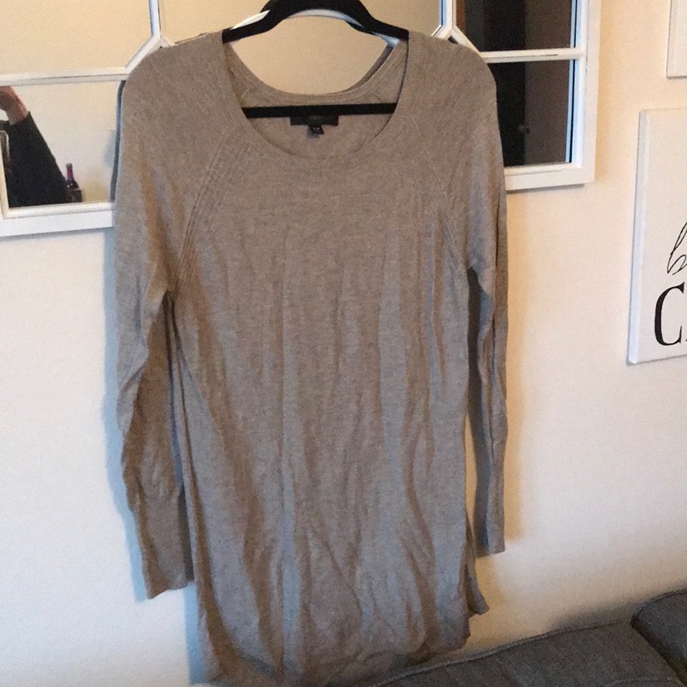 Long tan/brown sweater